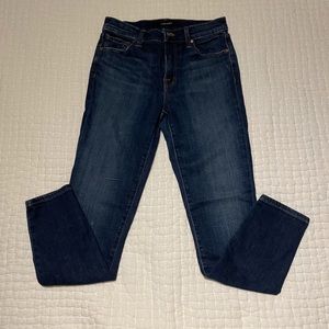 J Brand mid rise skinny jeans